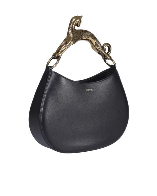 Lanvin Blue Logo Handbag