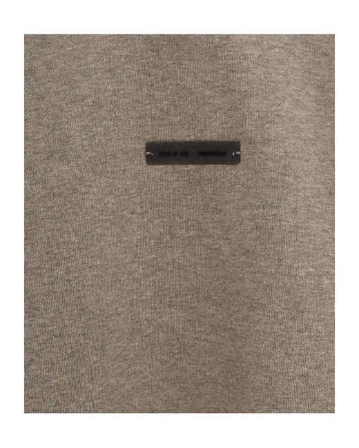 Fear Of God Brown Modern Fleece Sweatshirt for men