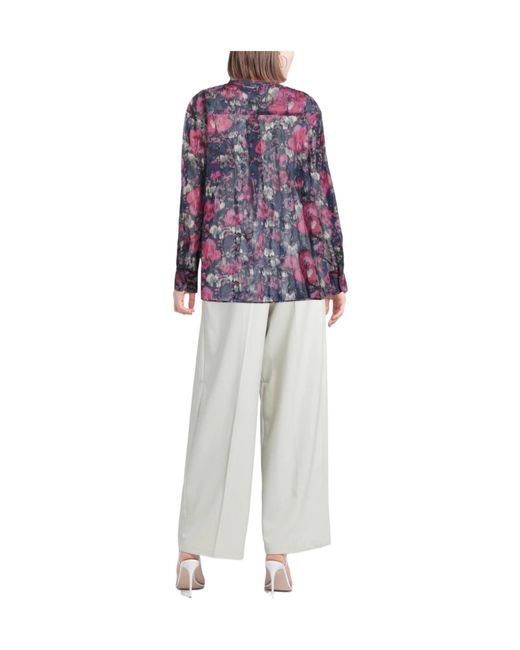 Isabel Marant Purple Patterned Shirts Blouses