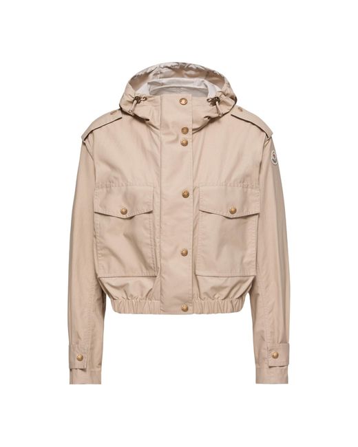Moncler Natural Carex Cropped Jacket