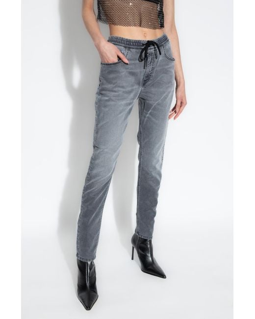DIESEL Blue 2031 D-Krailey Mid-Rise Boyfriend Jeans
