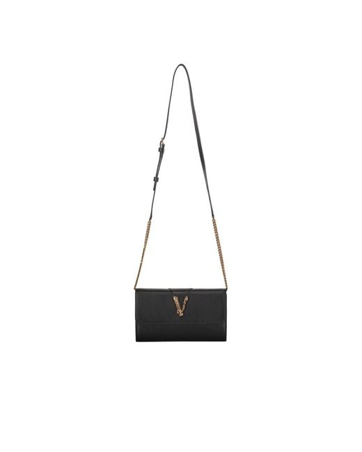 Versace White Virtus Clutch Bag