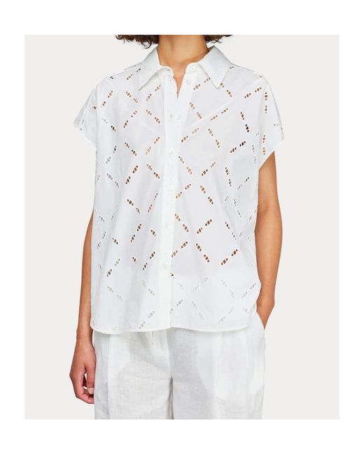 Semicouture White Short Sleeve Shirt