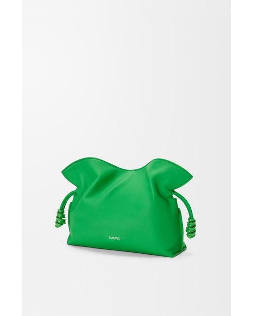 Loewe Green Drawstring Shoulder Bag