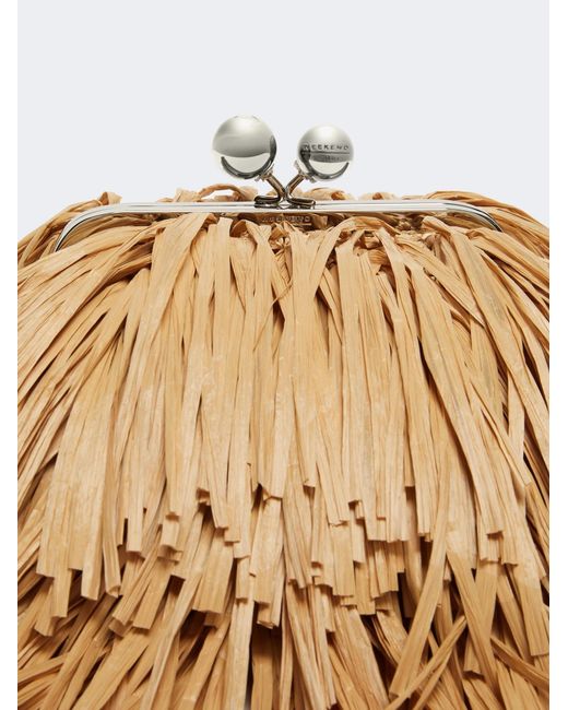 Weekend by Maxmara Natural Wkaquiete Fringed Small Pasticcino Bag