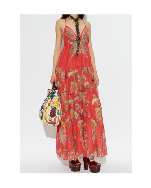 Etro Red Cami Dress