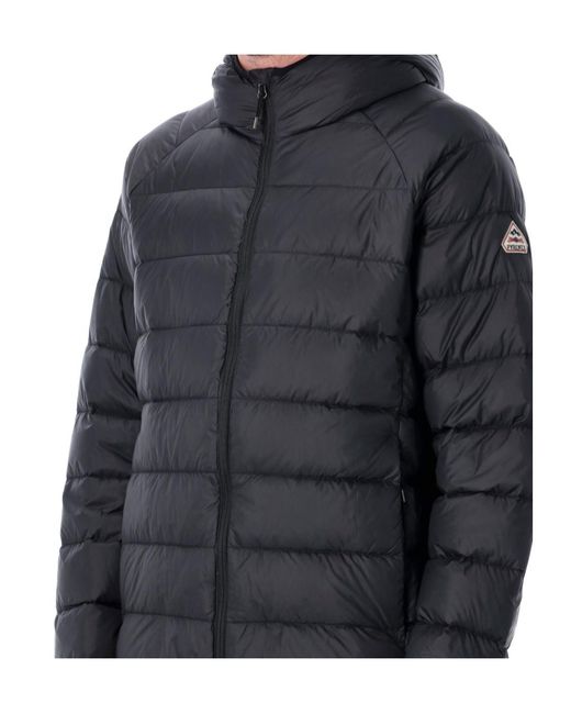 Pyrenex Blue Arial Hooded Down Jacket for men