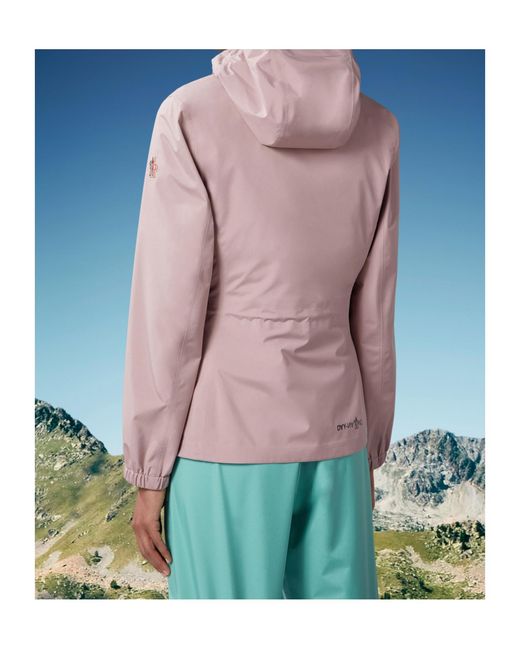 Moncler Pink Grenoble Valles Hooded Jacket