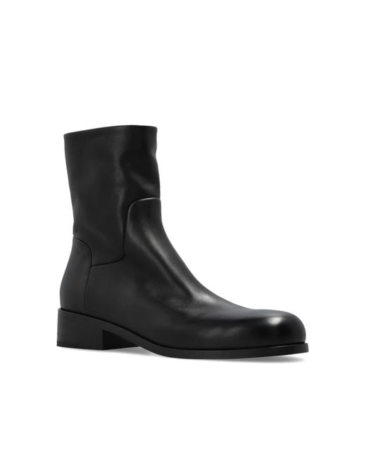 Marsèll Black Marsèll Zip Ankle Boots