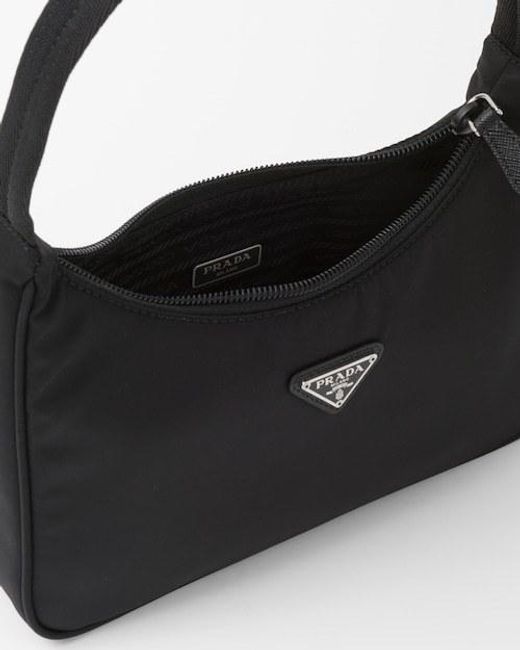 Prada Black Logo Details Shoulder Bag