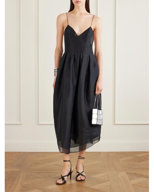 Khaite Black Colette Dress