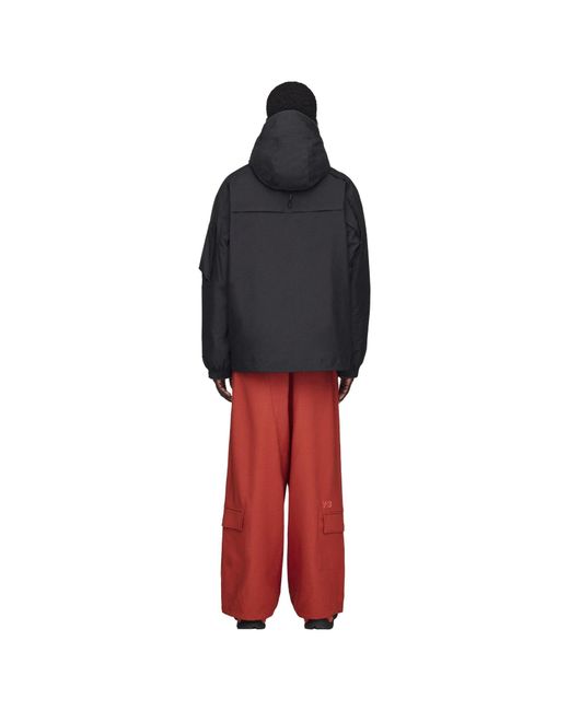 Y-3 Blue Solid Color Casual Jacket for men