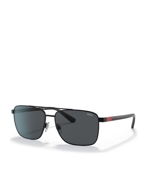 Polo Ralph Lauren White Full Frame Sunglasses for men