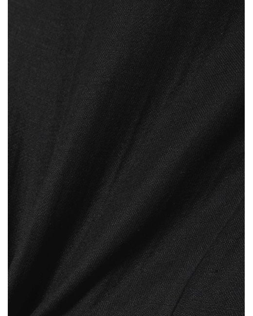 Calvin Klein Black V-Neck Sleeveless Dress