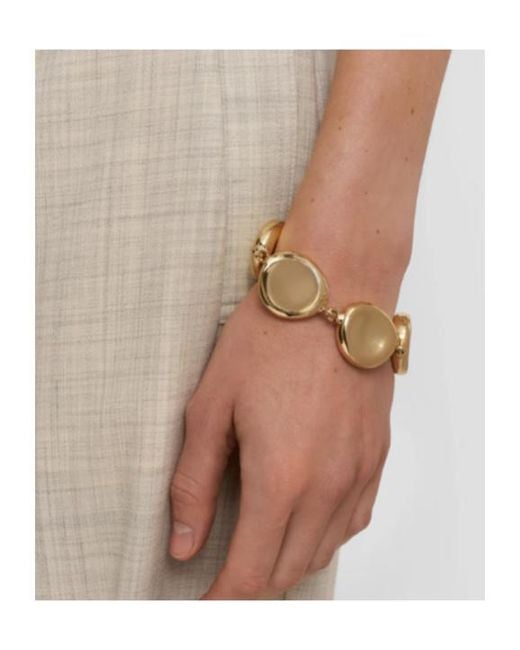 Joseph Metallic Bean Bracelet