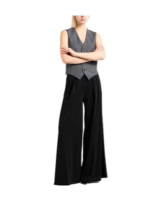 Max Mara Black Loose Trousers