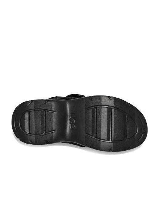Ugg Black Open-Toed High-Heeled Sandals