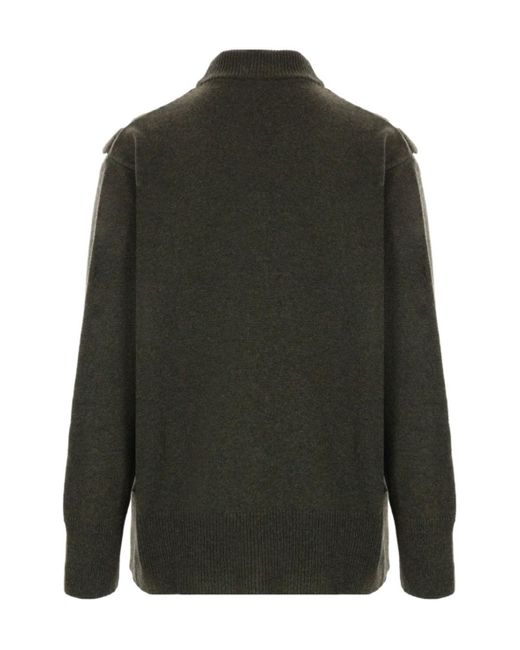 NAMACHEKO Green Virgin Wool Sweater for men