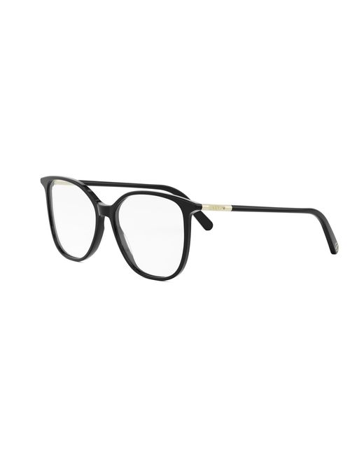 Dior White Eyewear Square Frame Glasses