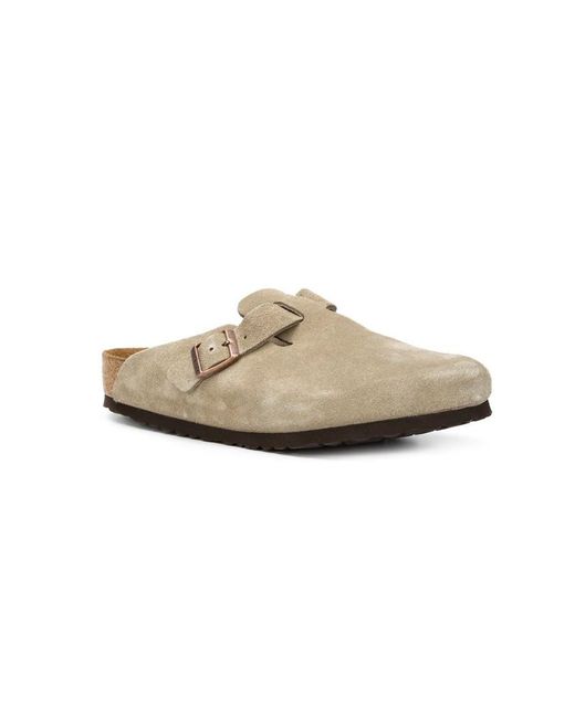Birkenstock Multicolor Boston Suede Slippers for men