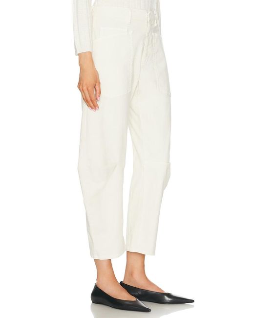 Nili Lotan White Casual Trousers With Belt Loops
