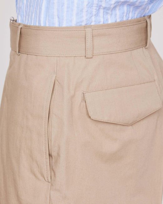 Officine Generale White Officine Générale Mid-Rise Tailored Pants for men