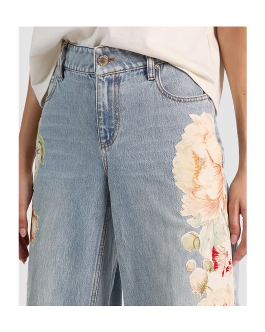 Alice + Olivia Blue Amazing Jean