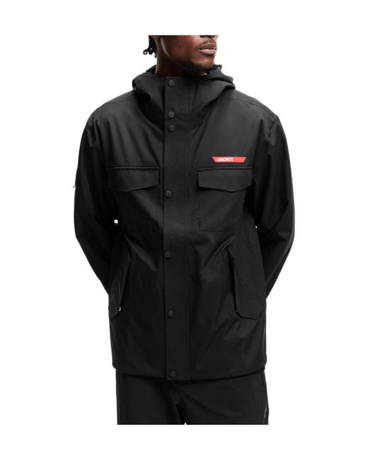 Thom Krom Black Lightweight Coat for men