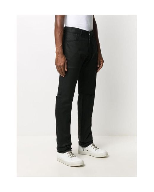 Raf Simons Black Straight Jeans for men