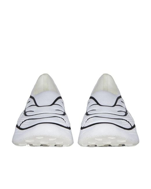 Givenchy White Tk-360 Slip-On Sneakers for men