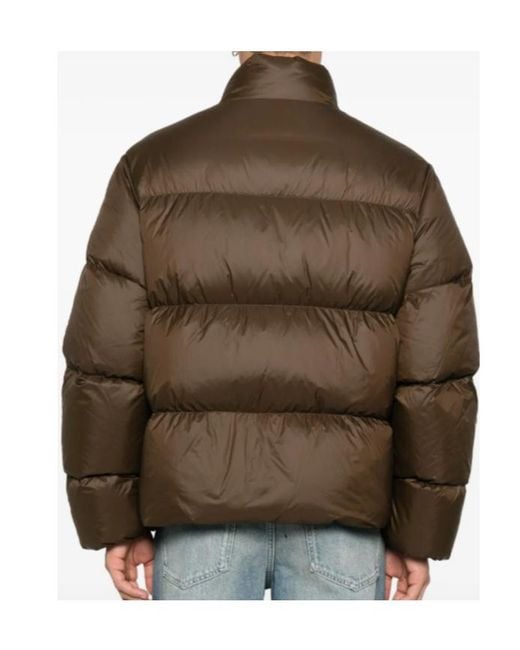 Amiri Brown Bones Padded Jacket for men