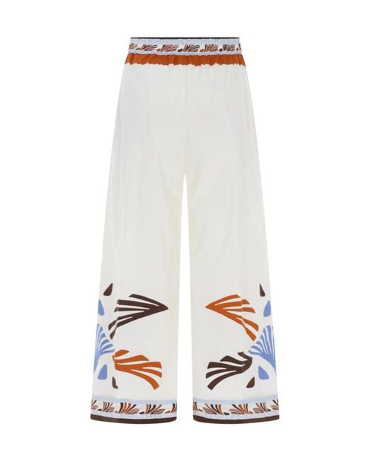Herno Multicolor Pantalone "Summer Print"