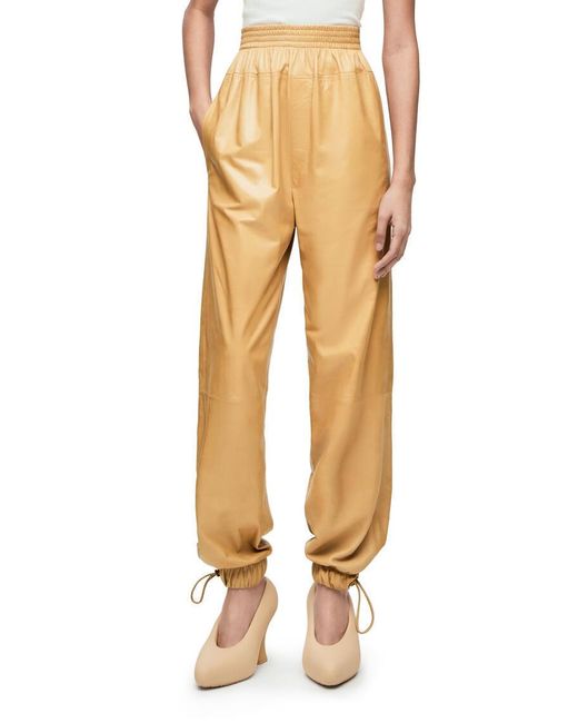Loewe Yellow Elasticated Trousers