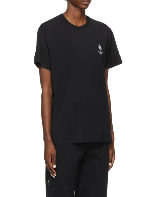 Givenchy Black Graphic Print T-Shirt