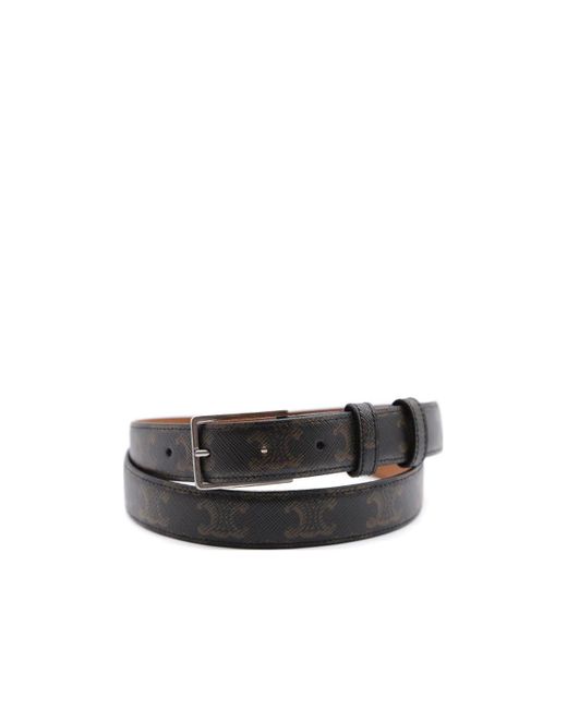 Céline White Medium Belt for men
