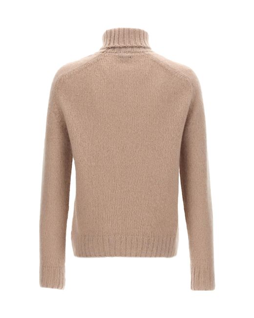 Tom Ford Natural Turtleneck Long-Sleeved Jumper for men