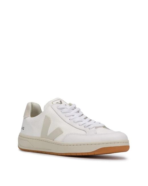 Veja White Mesh Sneakers for men