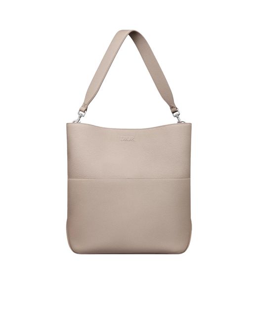 Dior Natural Privé Vertical Hobo Bag for men