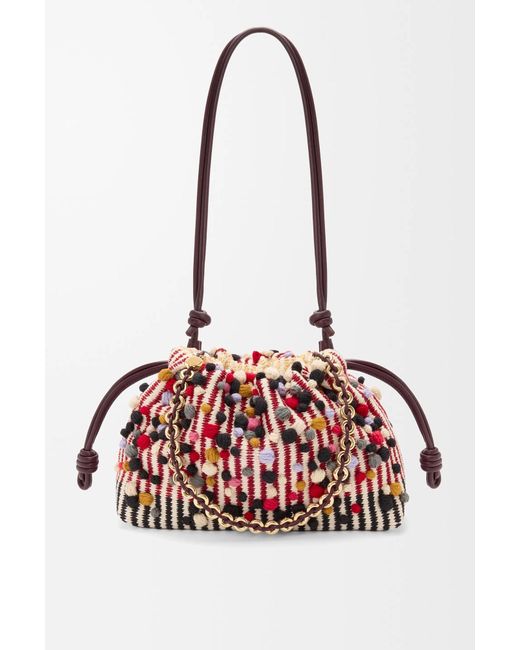 Loewe Red X Albers Medium Flamenco Purse
