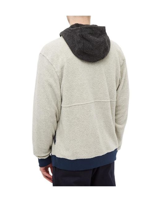 Patagonia White Logo Zipper Casual Jacket for men