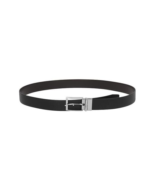 Boss Black Boss Logo Engraved Buckle Belt for men