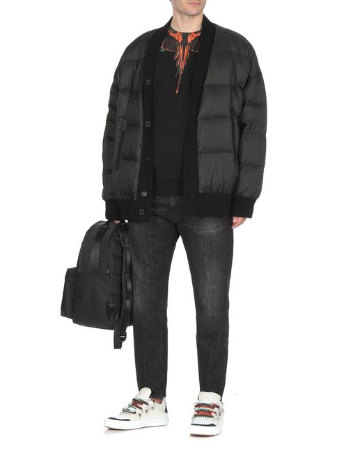 Marcelo Burlon Black County Of Milan Wings Printed Crewneck Sweatshirt for men