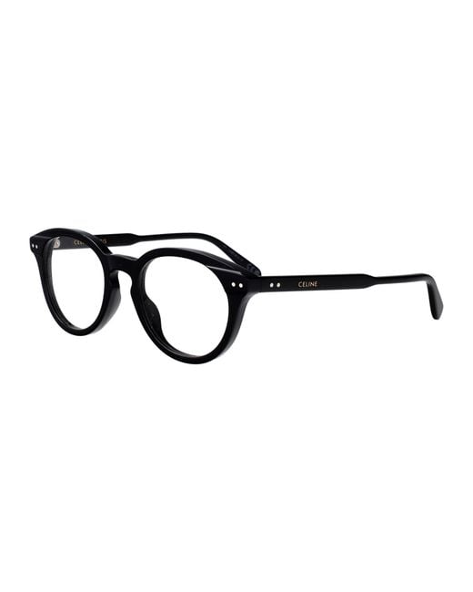 Céline White Full-Rimmed Plano Lenses for men