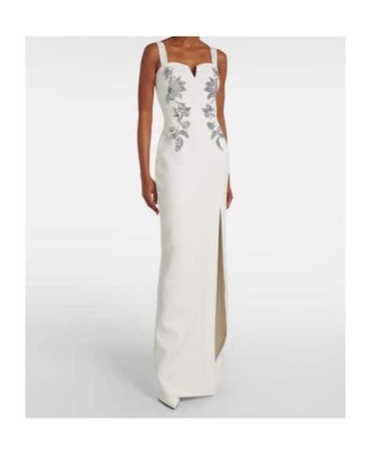 Rebecca Vallance White Bridal Lucilla Embellished Gown