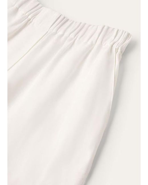 Loro Piana White Valerio Pants