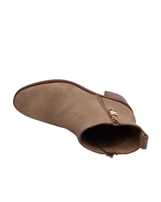 Michael Kors Brown Regan Ankle Short Boots