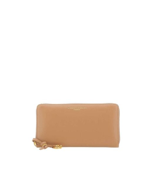 Gianni Chiarini Natural Zip-Around Wallet