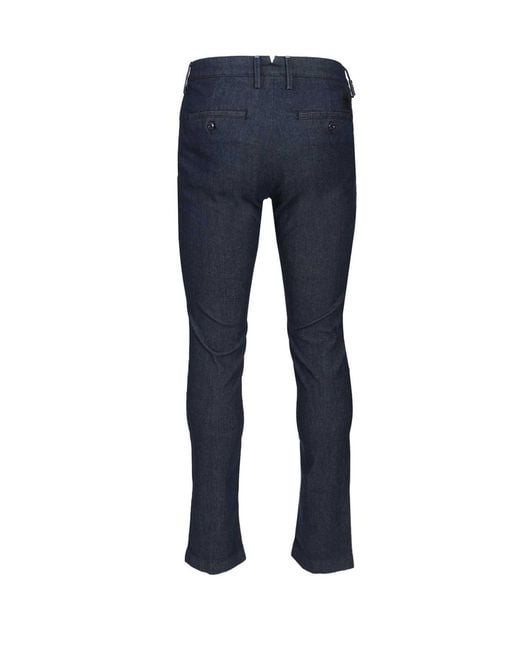 Jacob Cohen Blue Slim Fit Trousers for men