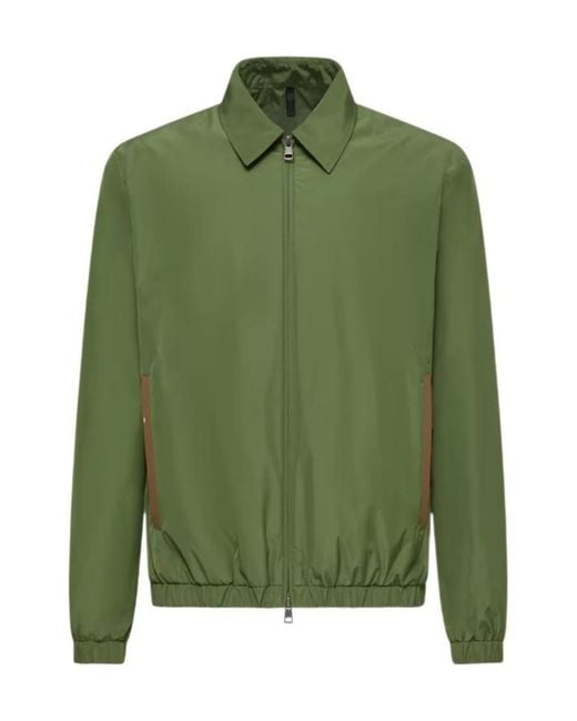 Moncler Green Socot Shirt Jacket for men