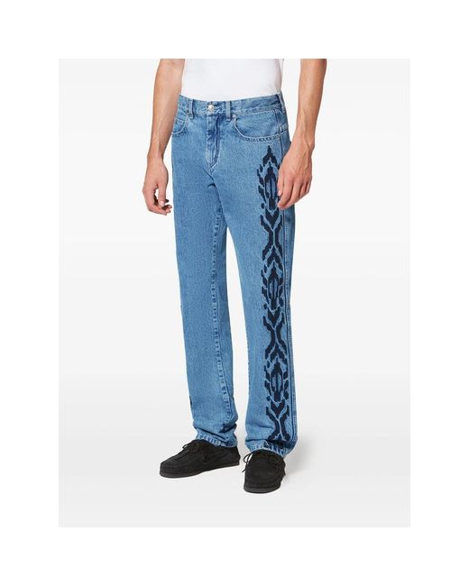 Isabel Marant Blue Lewys Jeans for men